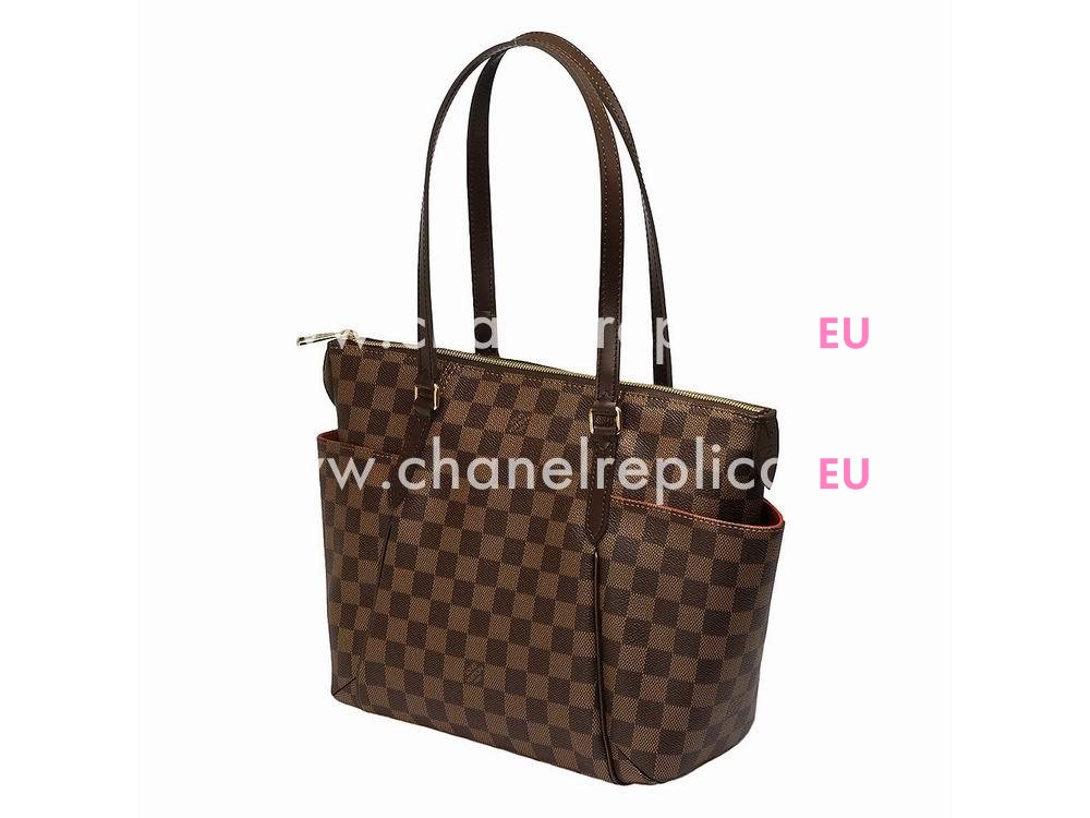 Louis Vuitton Damier Ebene Canvas Totally PM N41282