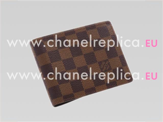 Louis Vuitton Damier Ebene Canvas Florin Wallet N60011