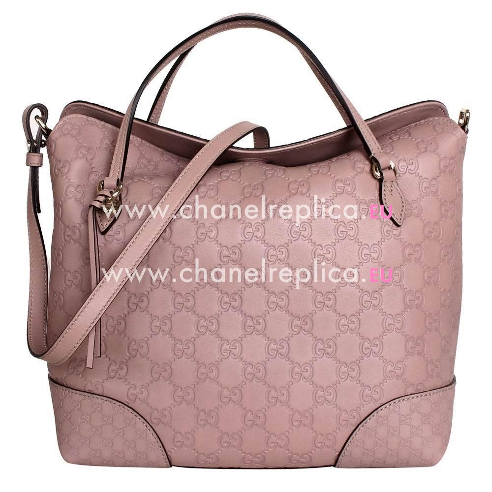 Gucci Emily Guccissima GG Calfskin Bag In Pink G559440