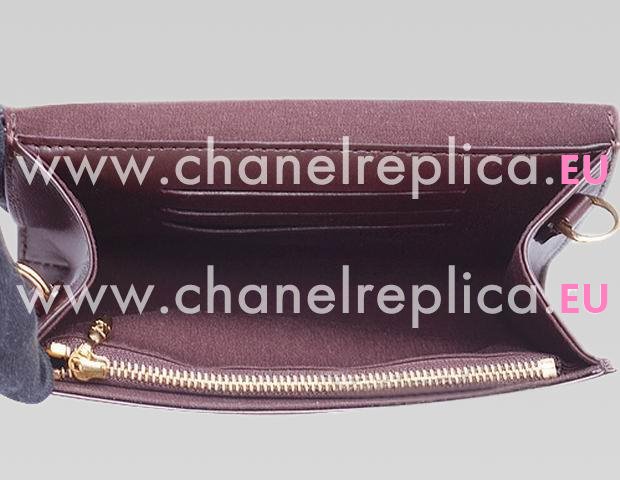 Louis Vuitton Monogram Vernis Rossmore PM Purplish Red M91546