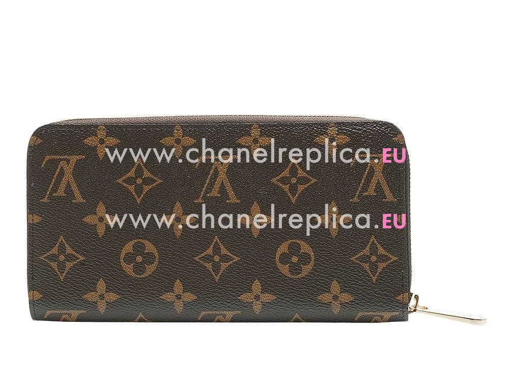 Louis Vuitton Monogra Canvas Zippy Wallet Evasion M61360