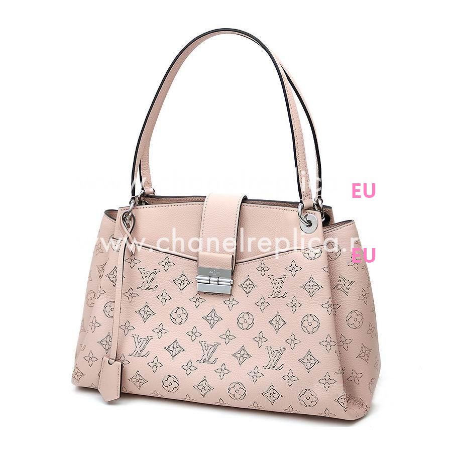 Louis Vuitotn Monogram Mahina Leather Sevres Pink M41789