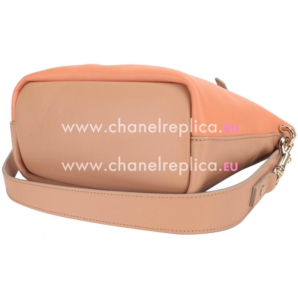 Chloe Baylee Calfskin Hand Bag In Orange C5243756