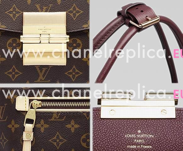 Louis Vuitton Monogram Canvas Olympe Bordeaux M40579