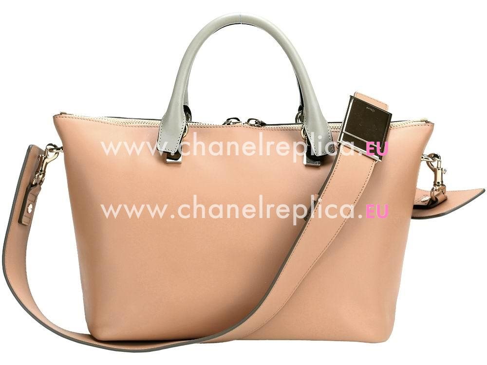 Chloe Baylee Calfskin Hand Bag In Skin Color CA55995