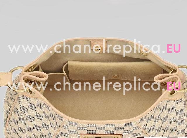 Louis Vuitton Damier Azur Canvas Galliera PM Handbag N55215