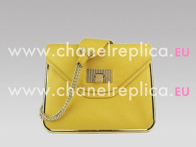 CHLOE SHOULDER BAG 50898 IN LIGHT YELLOW C50898-9