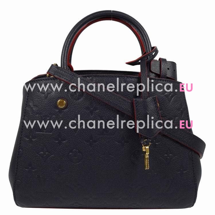 Louis Vuitton Montaigne BB Calfskin Bag M42747