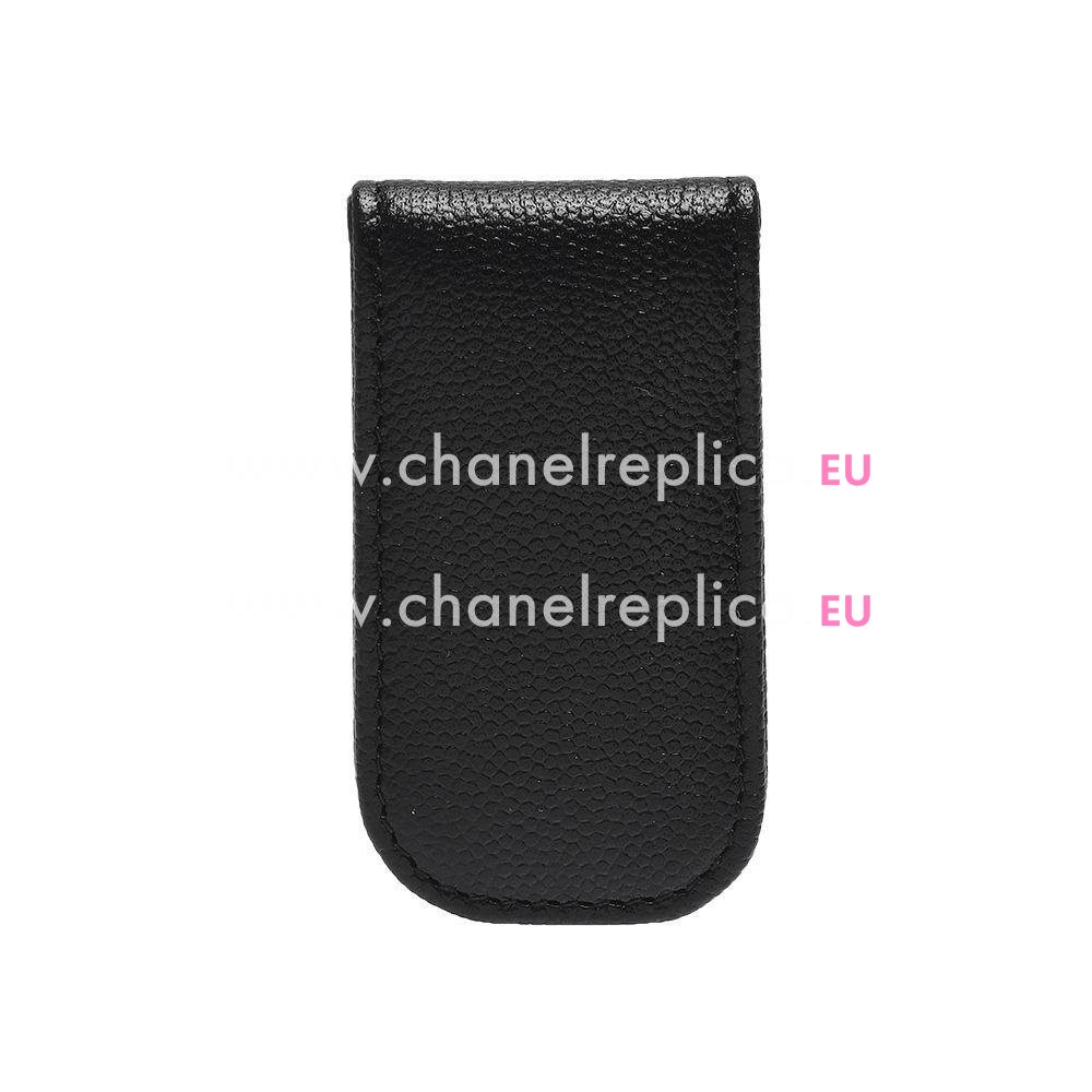 Chanel Classic CC Logo Caviar Calfskin Change Purse Black C6111103