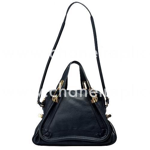 Chloe It Bag Party Caviar Calfskin Bag In Navy blue C5212053