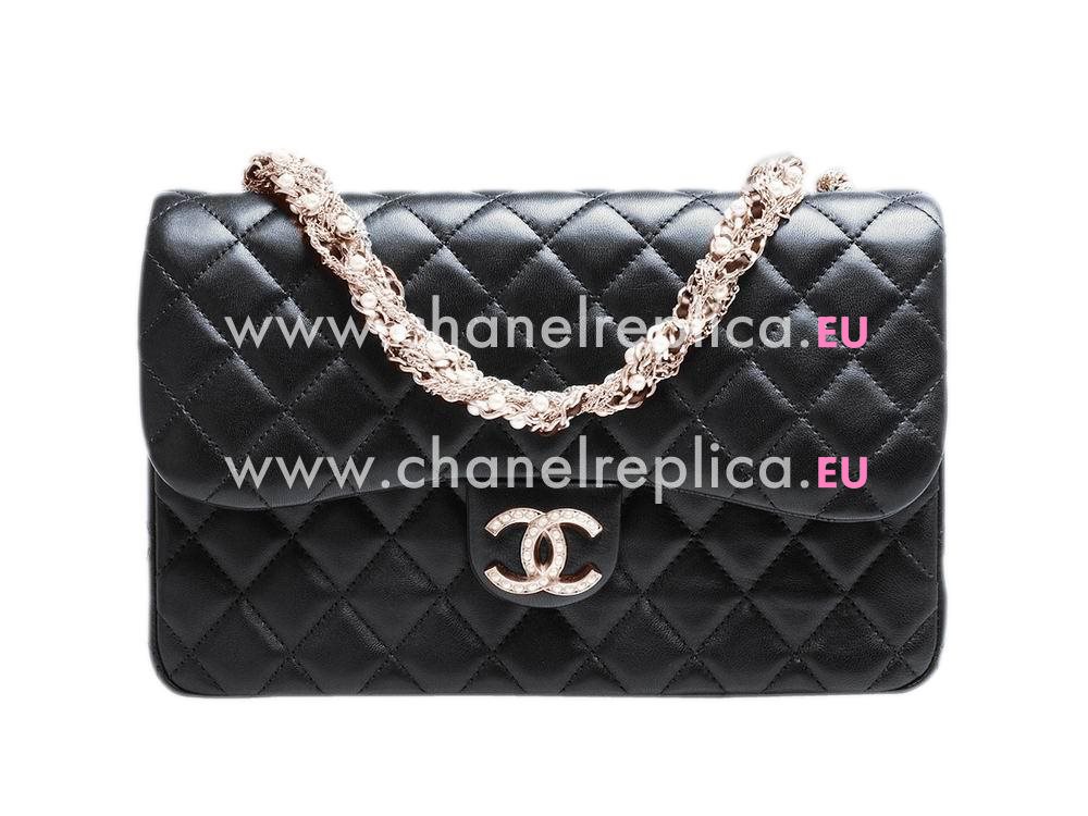 Chanel Westminster Lambskin Pearl CC Coco Bag Gold Chain A553068