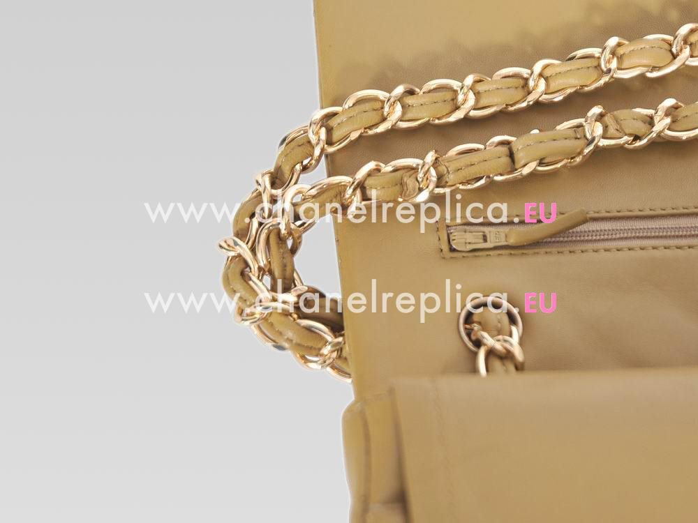 Chanel Lambskin Jumbo Double Flap Bag Khaki(Gold) A58600KAL