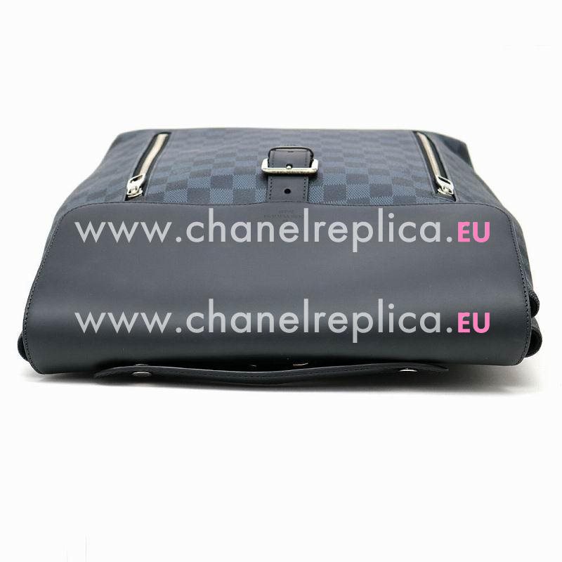 Louis Vuitton Damier Cobalt Canvas Newport Backpack N41586