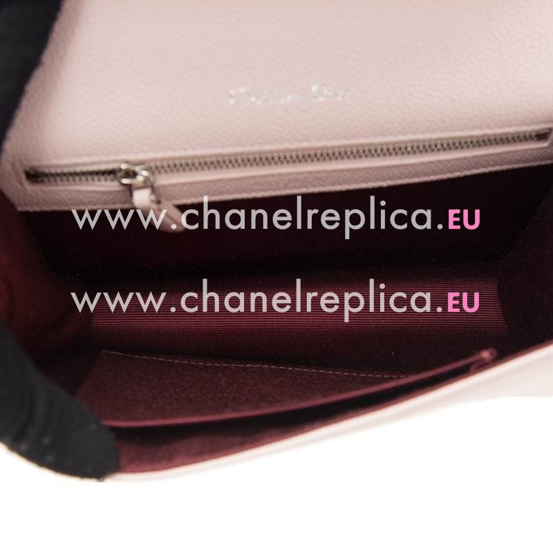 Christian Dior Small Diorama Bag Grain Cowhide Pink Shiny Silver-tone Lock M0421PVRG413