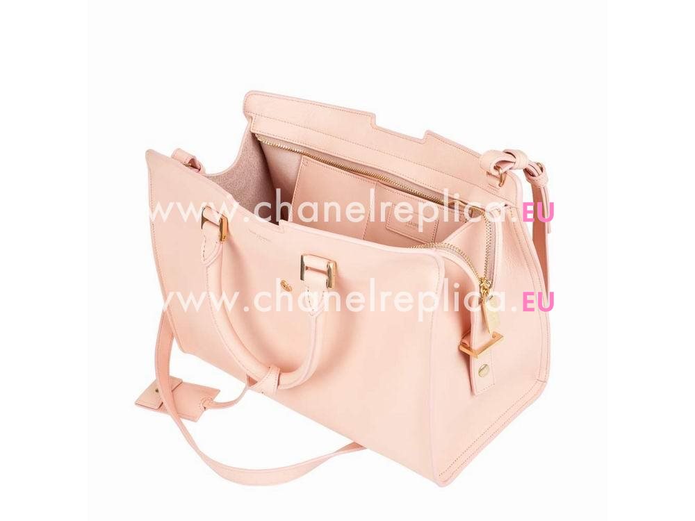 YSL Petit Cabas Chyc Y Calfskin Doctor Small Bag Light Pink YSL487638