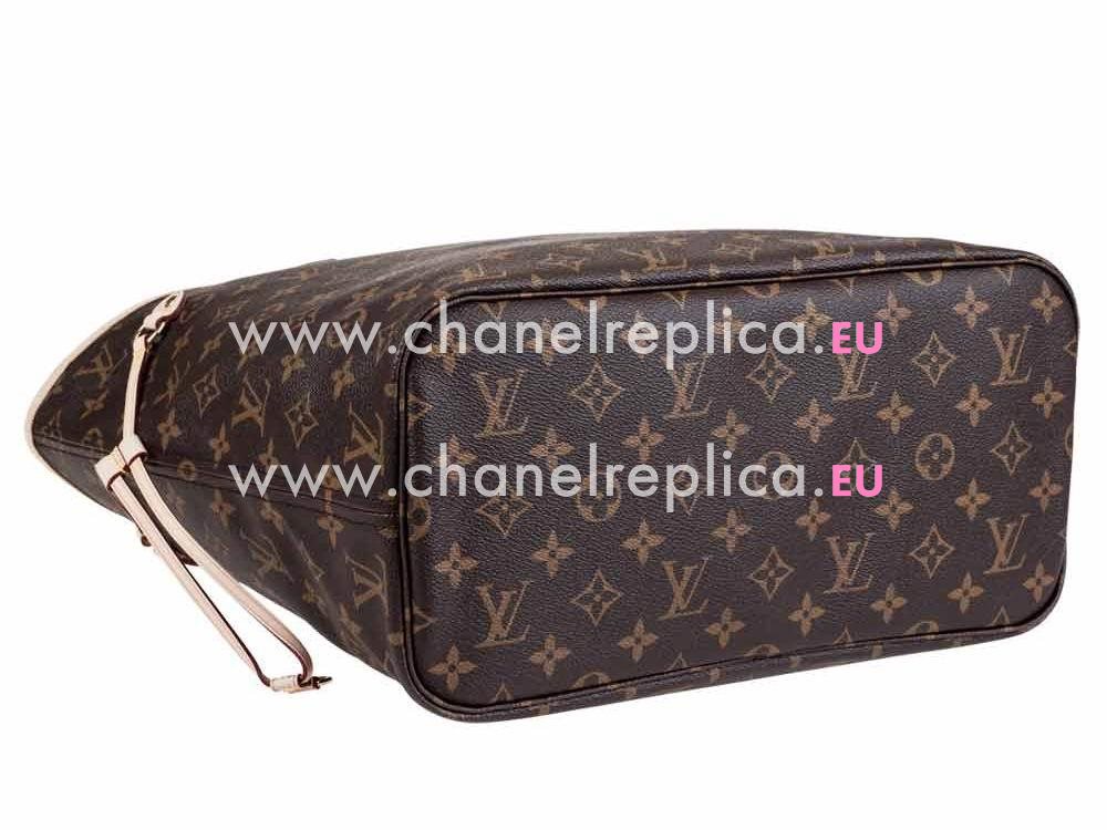 Louis Vuitton Monogram Canvas Neverfull MM Fushcia M40996