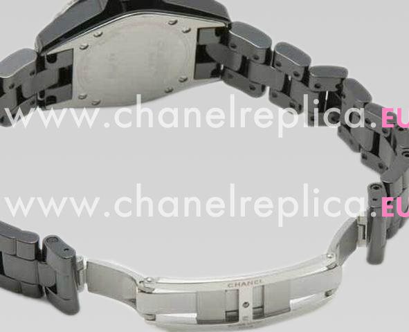 CHANEL J12 Black Dial Ceramic Quartz Watch In 33MM H1625