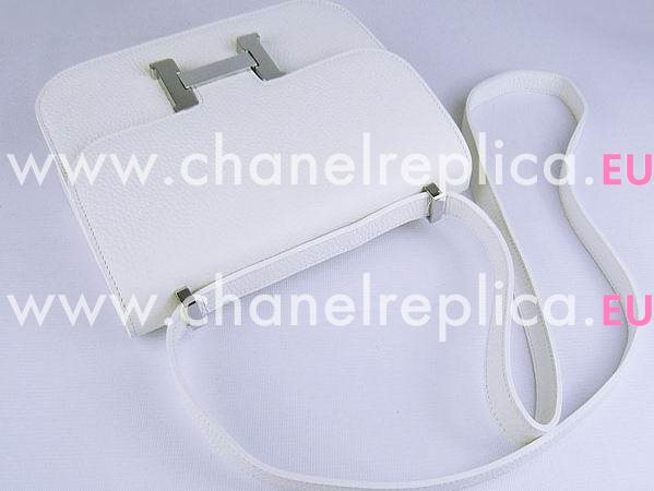 Hermes Constance Bag Micro Mini White(Silver) H1017WHS