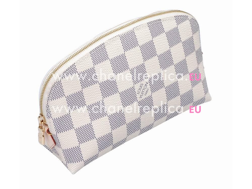 Louis Vuitton Damier Azur Cosmetic Pouch N60024