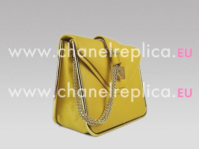 CHLOE SHOULDER BAG 50898 IN LIGHT YELLOW C50898-9