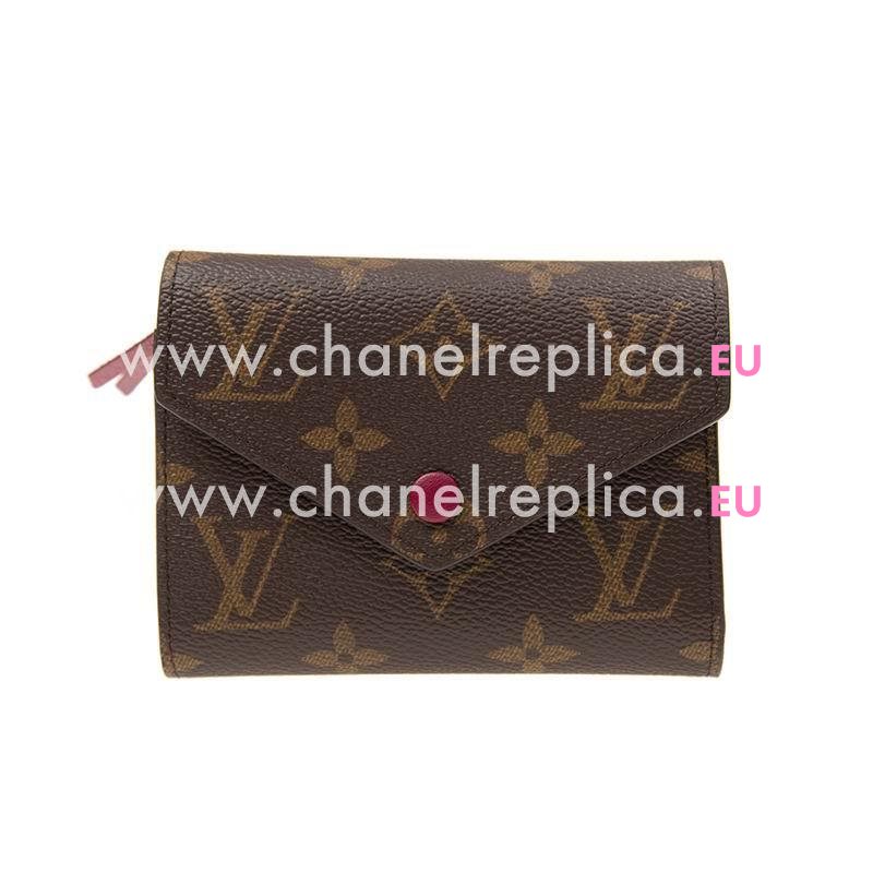 Louis Vuitton Victorine Monogram Canvas Wallet M41938