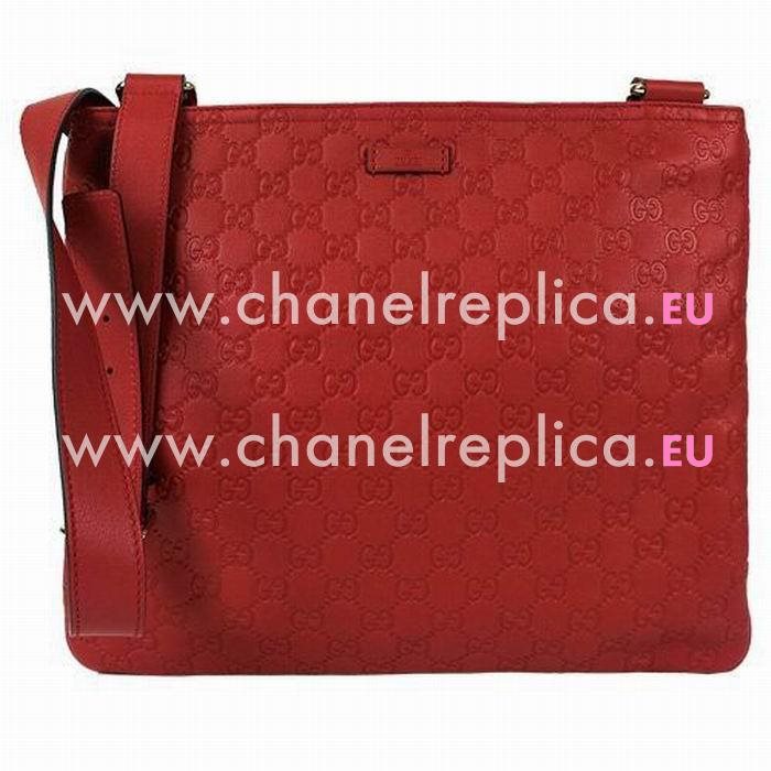 Gucci Classic Calfskin Leather Shoulder Bag In Red G5177790