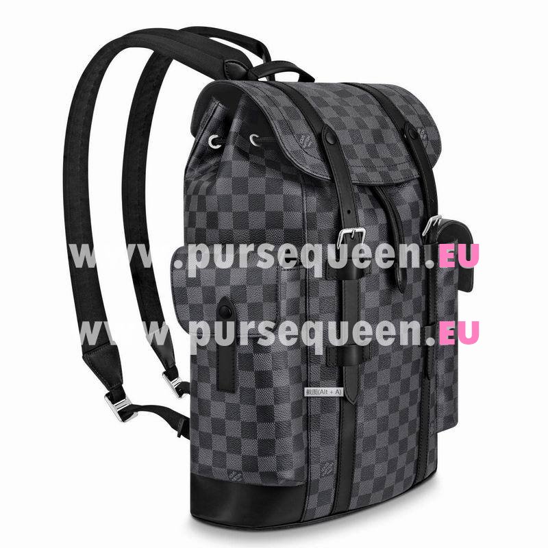 Louis Vuitton Damier Graphite Canvas Christopher PM Backpack N41379