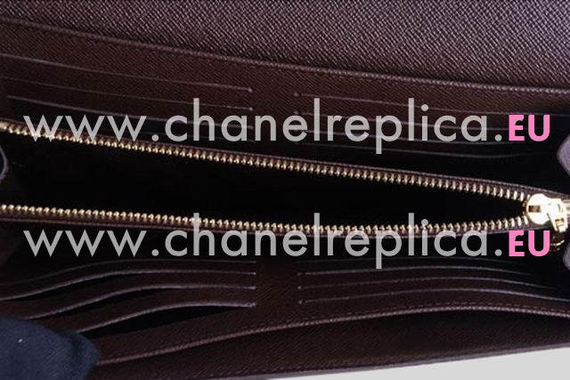 Louis Vuitton 2012 Damier Ebene Canvas Rosebery Wallet N63017