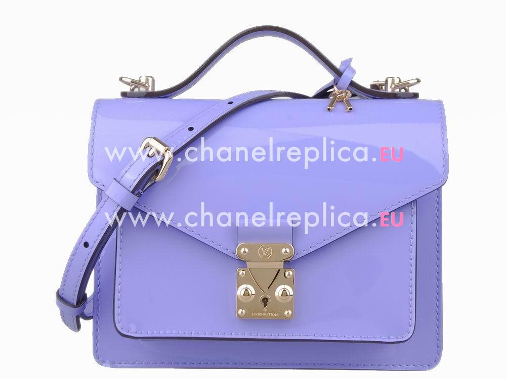 Louis Vuitton Monogram Vernis Monceau BB Lilas M90113