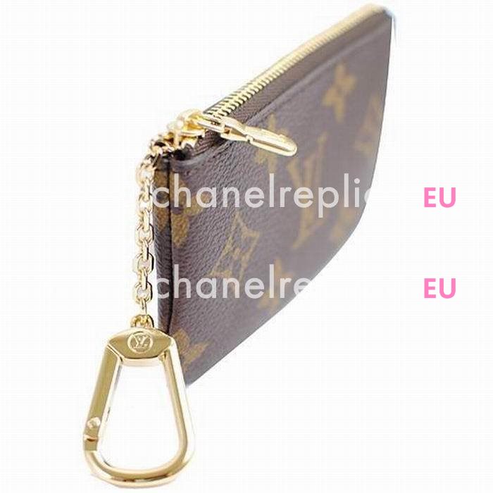 Louis Vuitton Classic Monogram Vernis Leather Zipper Change Purse M62650