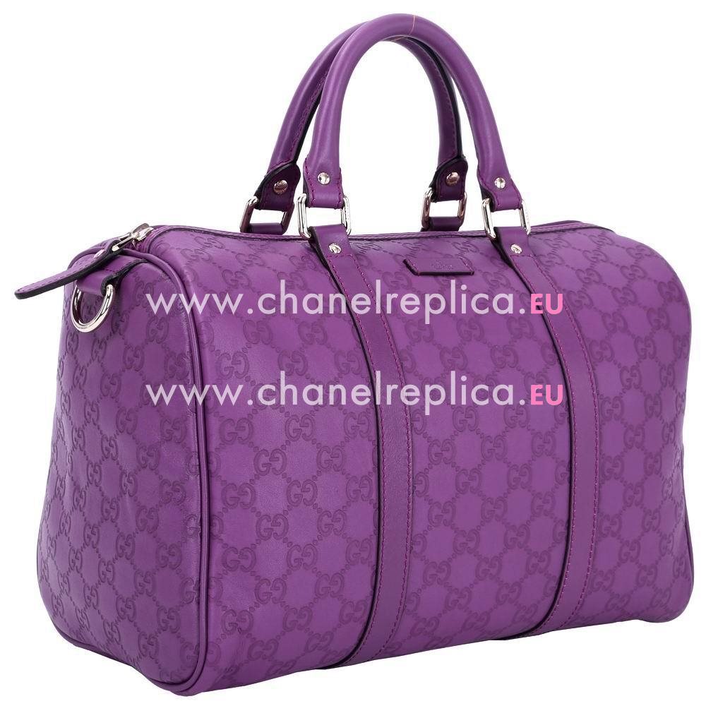 Gucci Emily Guccissima Calfskin Bag In Perple G559437