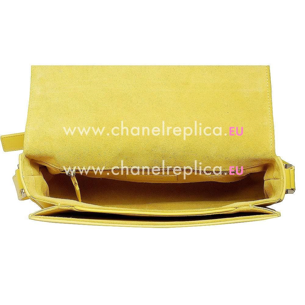 YSL CABAS PETIT Y Calfskin Bag In Yellow YSL5794232