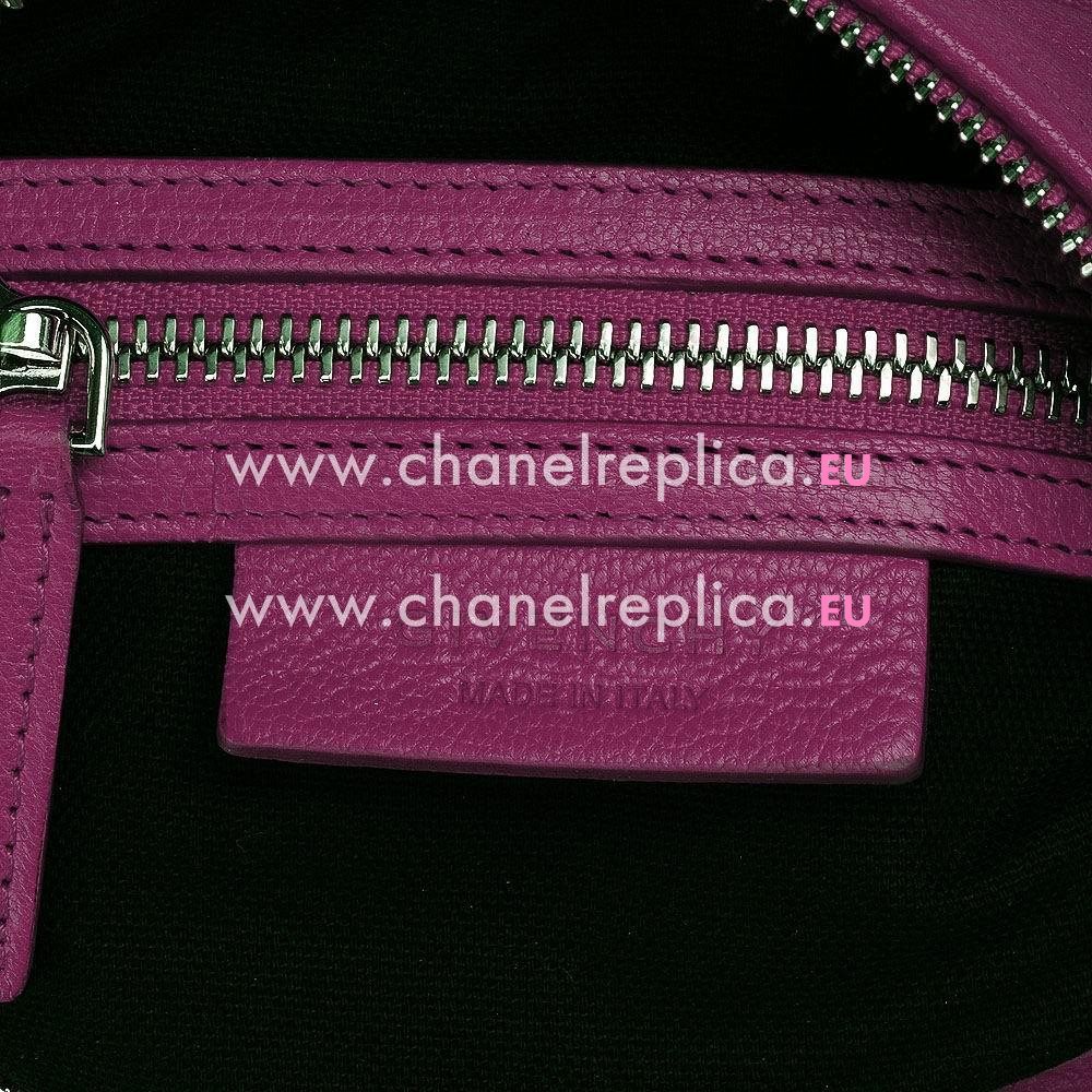Givenchy Pandora Wristlet Goatskin Zipper Bag In Black Gi6112019