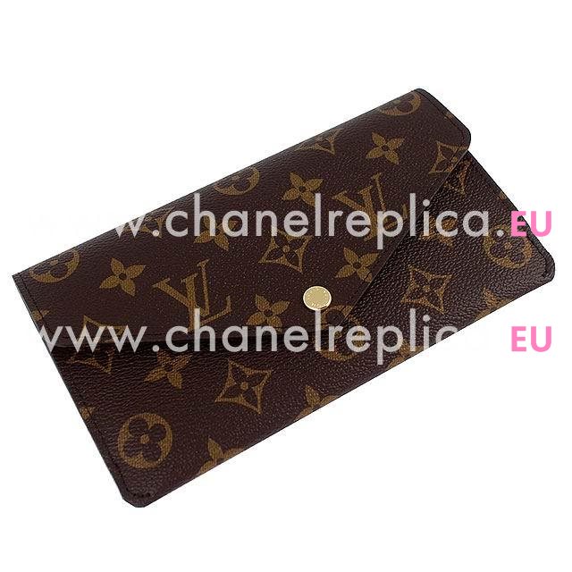 Louis Vuitton Classic Monogram Canvas Three-piece Wallet M62203