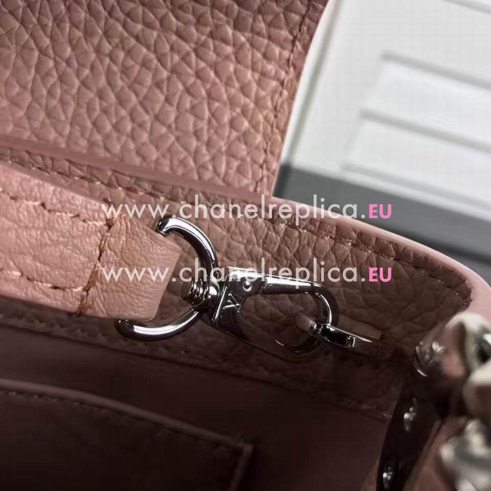 Louis Vuitton Capucines Nano Taurillon Leather Bag In Pink M612151
