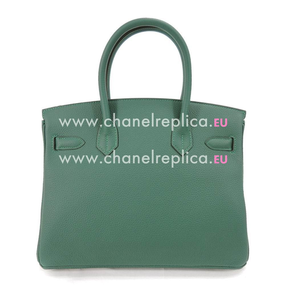 Hermes Birkin Epsom 30cm Calfskin Handbag Green H7122608