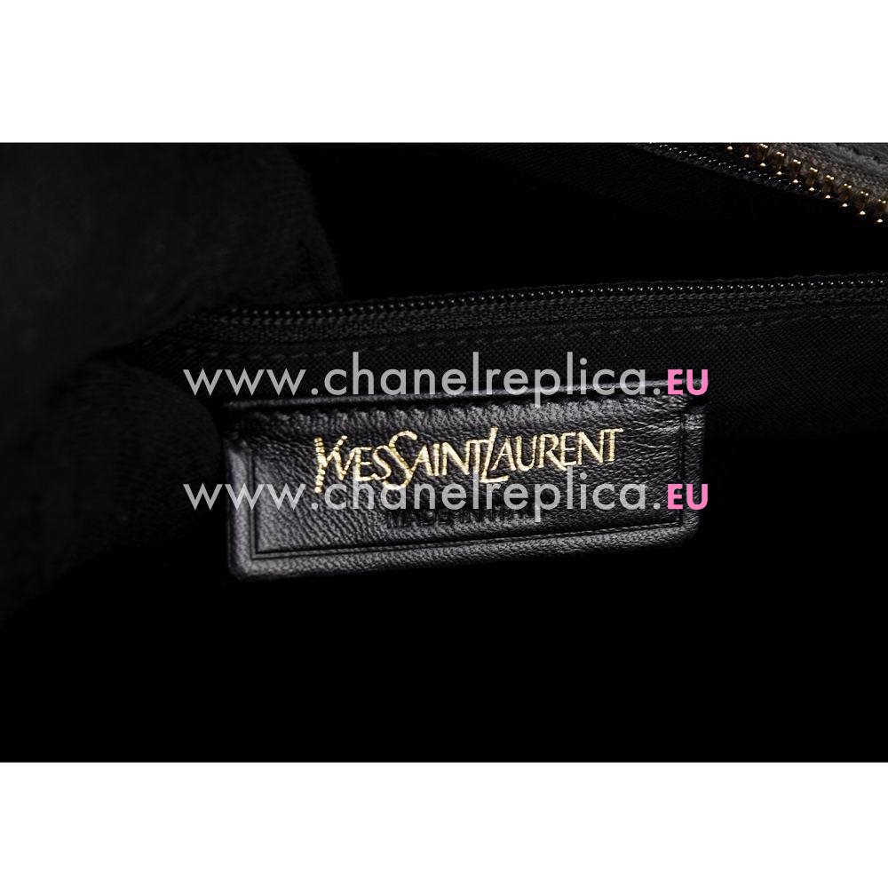 YSL Saint Laurent Classic Y logo Calfskin Bag Gray Y6120218