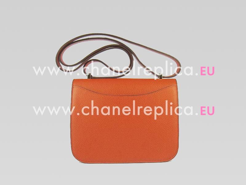 Hermes Constance Bag Micro Mini Orange(Gold) H1017ORG