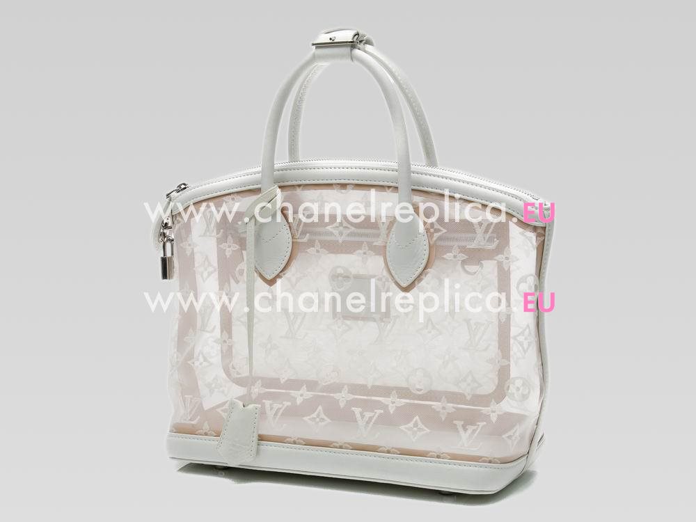 Louis Vuitton Monogram Nylon Transparence Lockit Bag M40699