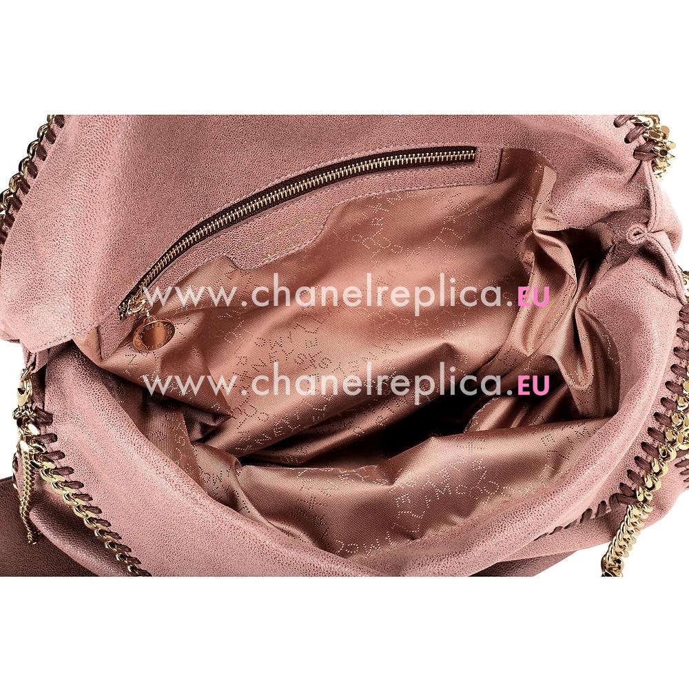 Stella McCartney Falabella Large Tote Gold Chain Bag Pink S852711