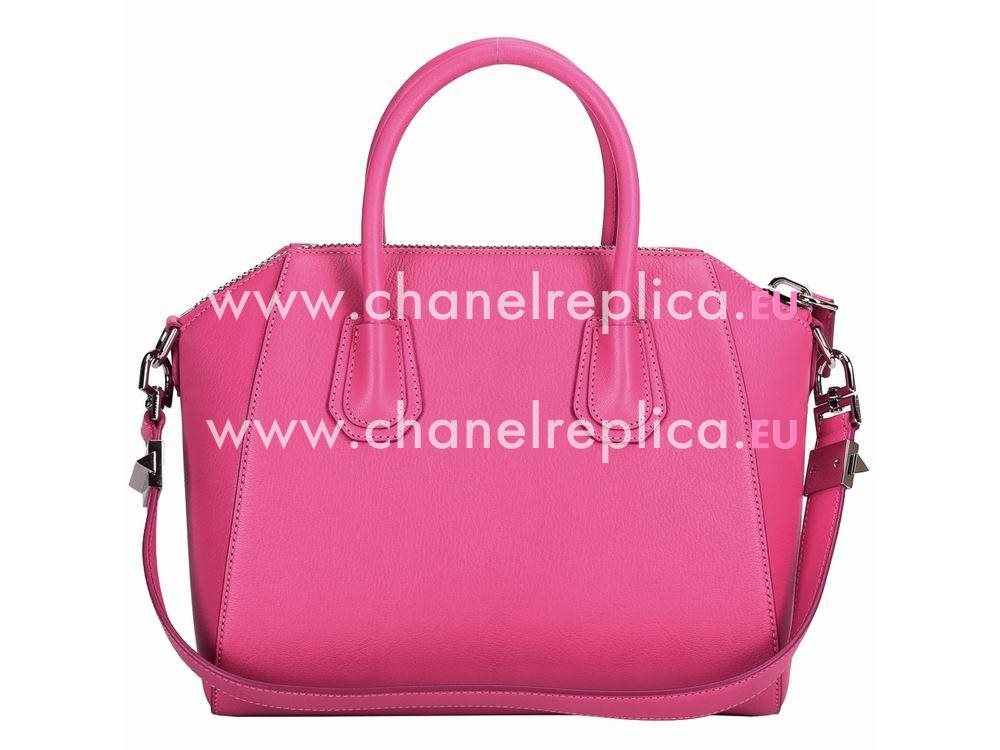 Givenchy Antigona Medium Bag In Goatskin Hot Pink BB539463