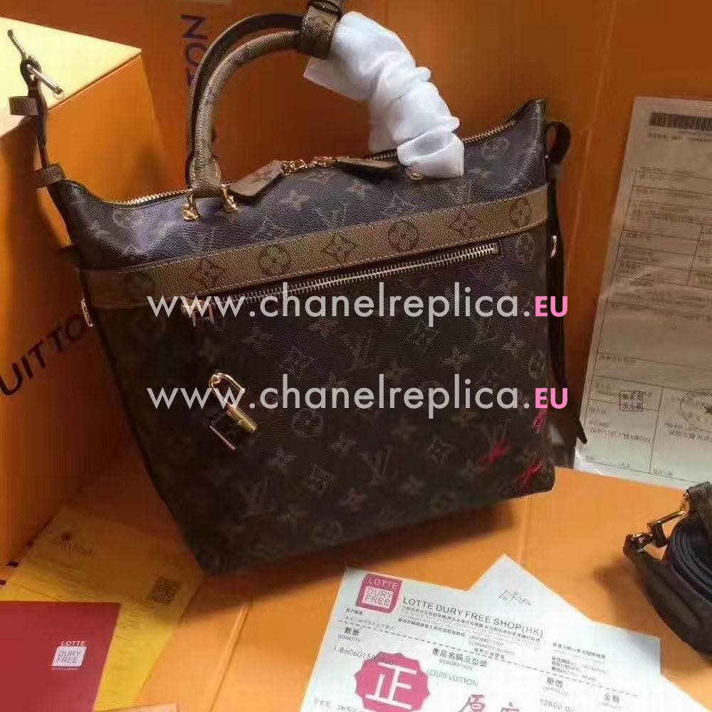 Louis Vuitton Monogram canvas and Smooth calfskin City Cruiser Bag M52008