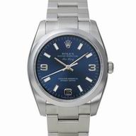 Rolex Air-King Automatic 34mm Stainless Steel Blue Watch R114200-1