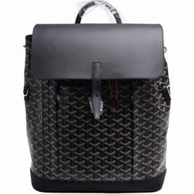 Goyard Canvas & Calfskin Alpin Backpack Black 2B5874CA5C