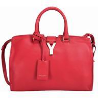YSL Petit Cabas Chyc Y Calfskin Doctor Small Bag Lips Red YSL526256