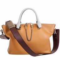 Chloe Baylee Calfskin Hand Bag In Brown /Coffee C4718476