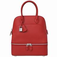 Hermes Bolide Secret Swift Vermilion Palladium Hardware Handbag H070388CK5E