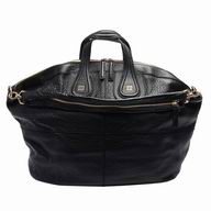 Givenchy Nightinggale Calfskin Bag In Black Gi6112005