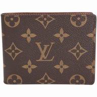 Louis Vuitton Classic Monogram Canvas Wallet In Coffee M60895