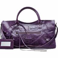Balenciaga Part-Time Small Stud Bag Light Purple 168028LP